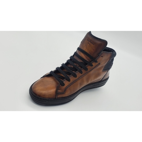 SOLD! Berluti Scritto Sneakers Venezia US 9 UK 8 - Picture 10 of 12
